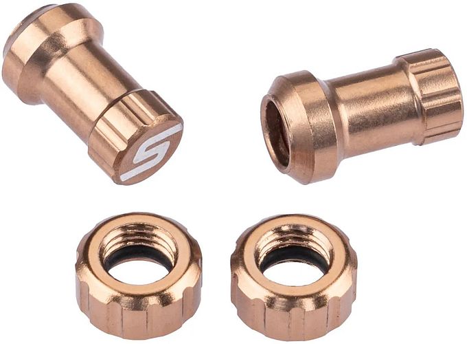 Stan's Ventilkappe Tubeless Valve Color Kit bronze