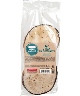 Versele Laga 1 x 400g Doppelpack halbe Kokosnuss