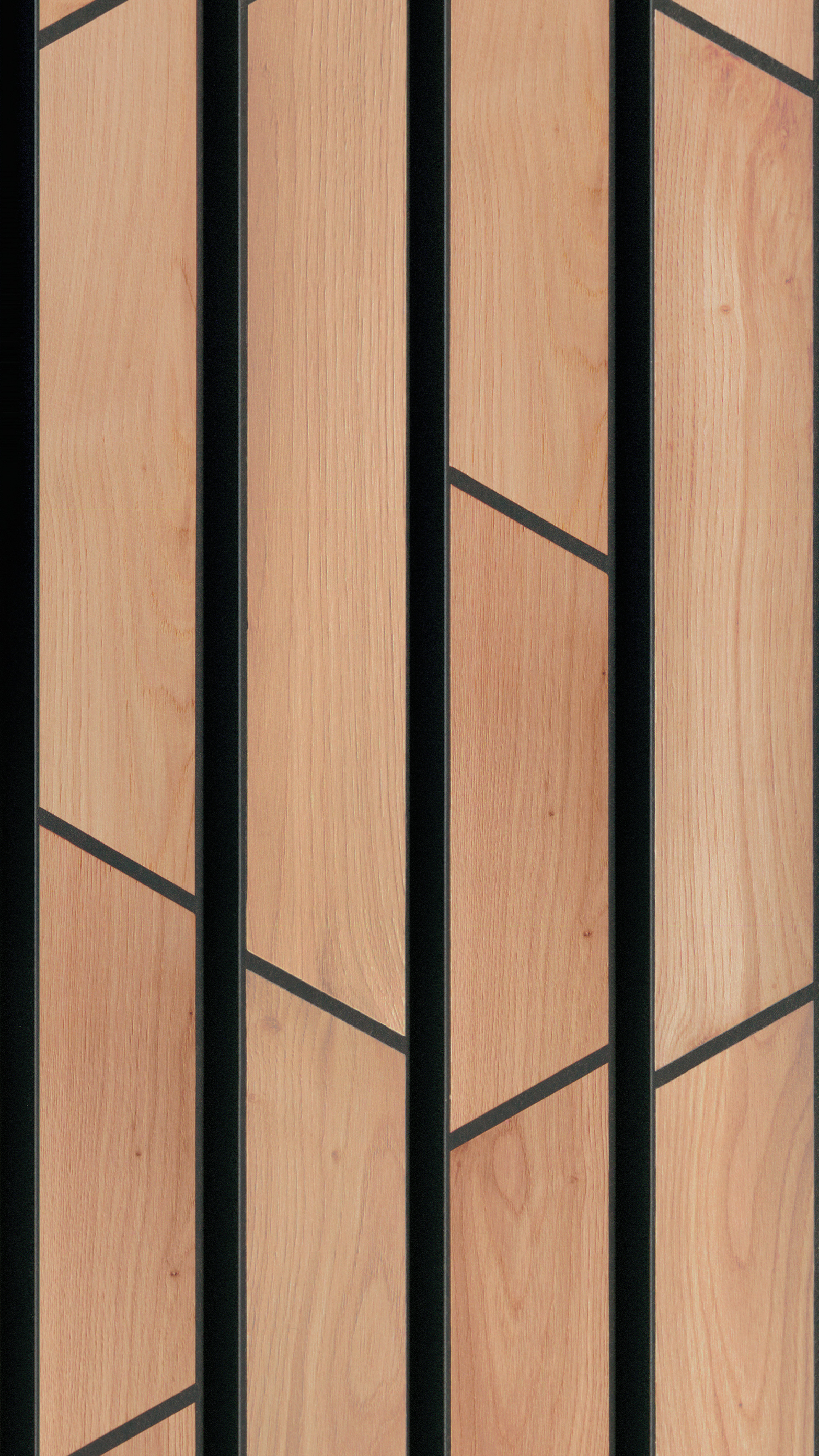 HANDMUSTER MEISTER Akustikpaneele Acoustic Sense BOLD 2600 x 330 x 20 mm 20124 Broken stripes