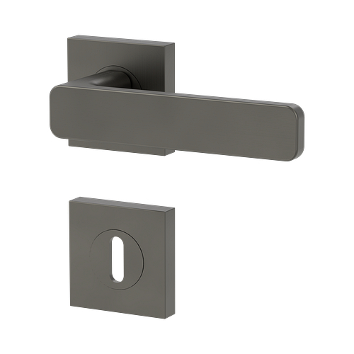 Griffwerk Türgriff MINIMAL MODERN SIEGER DESIGN eckig - Samtgrau,Kaschmirgrau,Graphitschwarz