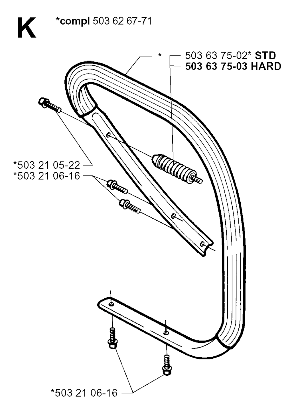 Explosionszeichnung Ersatzteile