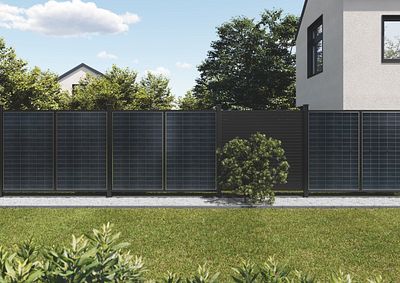 Solar Sichtschutz Zäune