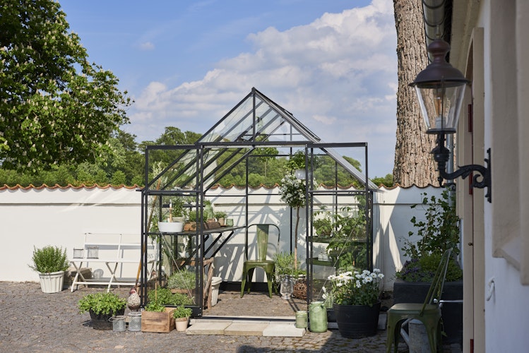 Halls Gewächshaus Qube + 6,6 m² / 9,9 m² / 13 m²