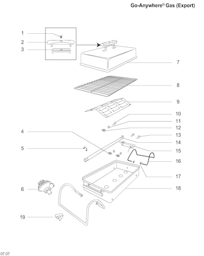 Weber Gas Go-Anywhere Grill (Germany)