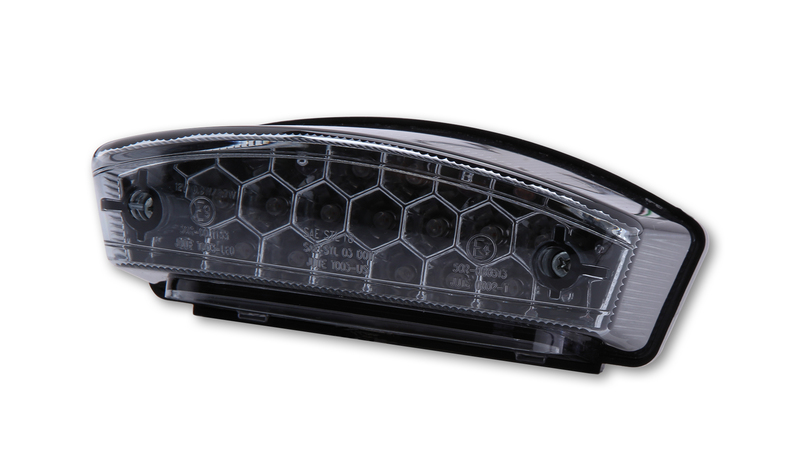 HIGHSIDER smart Monster LED Rücklicht Schwarz E-geprüft (1Stck)