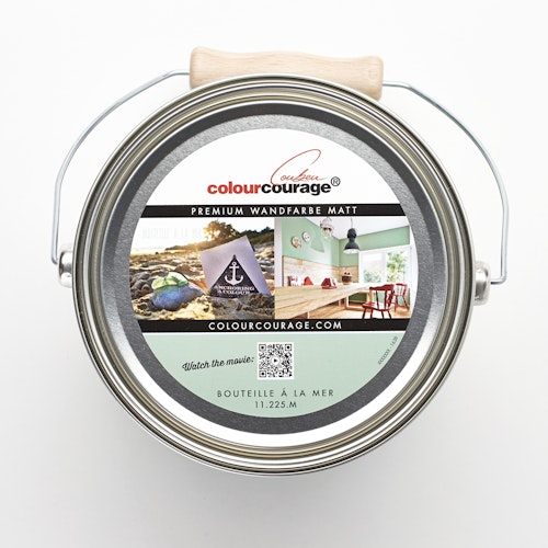 colourcourage® Premium Wandfarbe matt Bouteille á la Mer