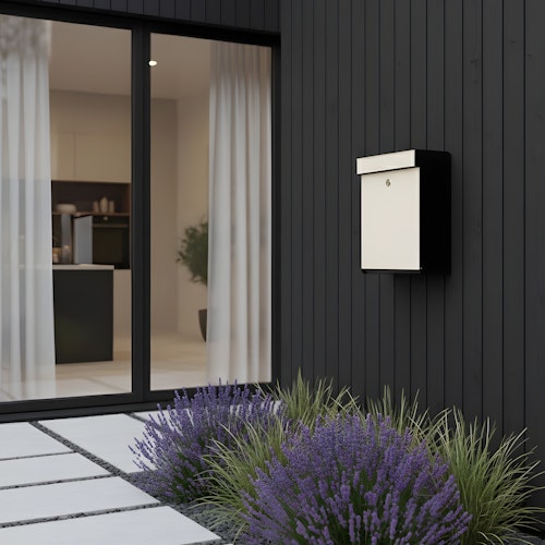 ALLUX Grundform Villa Design Briefkasten 440x345x180 mm