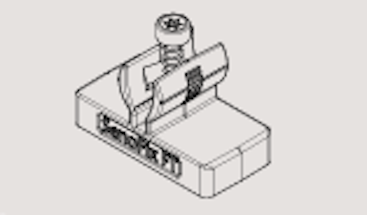OSMO Terrassen-Zubehör SenoFix Clip100 Stück- für Holz-Unterkonstruktion-NEU