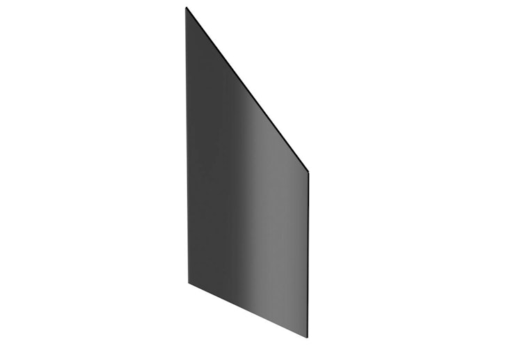 dz VIDUAL Clear Glaselement ESG Schräg 830 mm