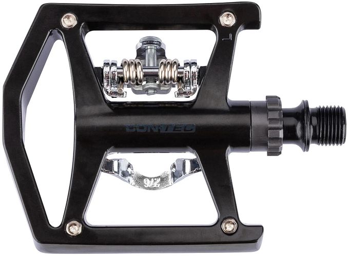 CONTEC Systempedal SPADE schwarz