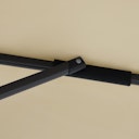 Vorschaubild doppler Pendelschirm LIFE 310 Side, Aluminium Anthrazit / 100 % Polyester 180 g/m² 