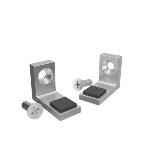 GroJa Ambiente Stützwinkelset   1 Set = 2 Stützwinkel