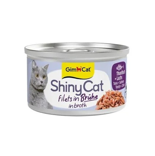 GimCat ShinyCat Brühe 70g-Dose  KatzennassfutterVorschaubild