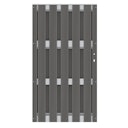 Vorschaubild TraumGarten Jumbo WPC Alu-Design Einzeltor 980 x 1790 mm