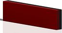 Vorschaubild Spanninga RR02 Rückstrahler 50 mm rot