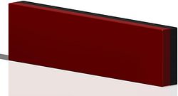 Spanninga RR02 Rückstrahler 50 mm rot