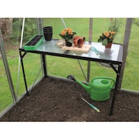 Vitavia Aluminium-Tisch mit Hohlkammerplatten - 1 Ebene