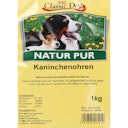 Vorschaubild Classic Dog Snack Kaninchenohren 1kg