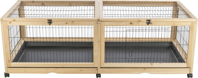 TRIXIE Indoor Gehege, Meerschw./Kaninchen, Holz/Metall