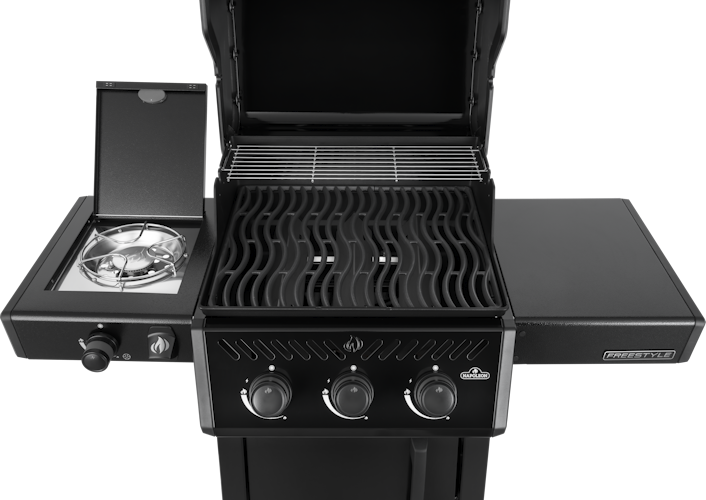Napoleon Freestyle 365, 3 Hauptbrenner, Seitenbrenner und Tür, Schwarz