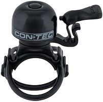 CONTEC Miniglocke Mini Bing 23 mm schwarz/grau