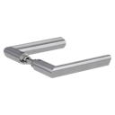Vorschaubild GRIFFWERK Griffpaar für Schlosskasten TRI 134 in Edelstahl matt