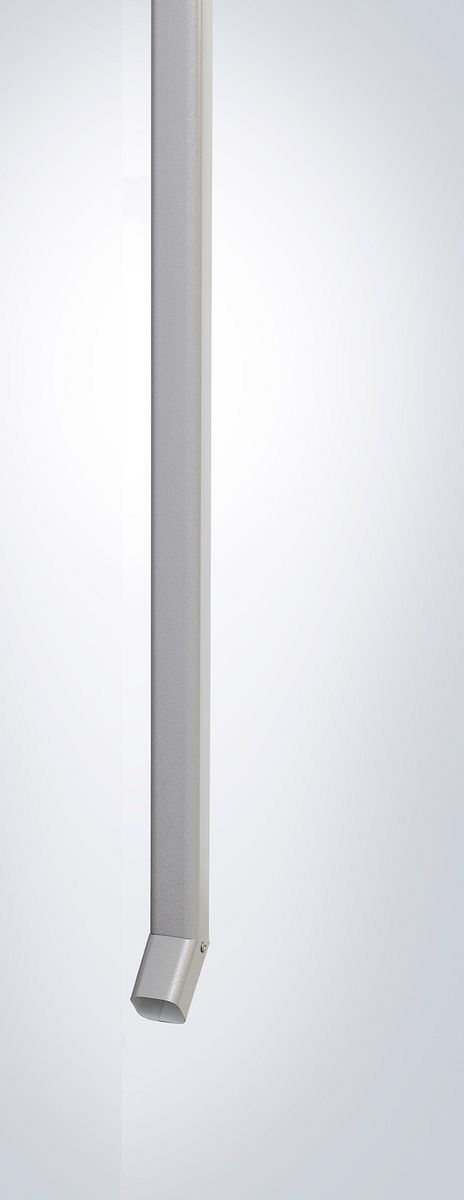 BIOHORT Regenfallrohr »AvantGarde«, Stahlblech, B x H: 3,9 x 182 cm - silberfarben - Image 3