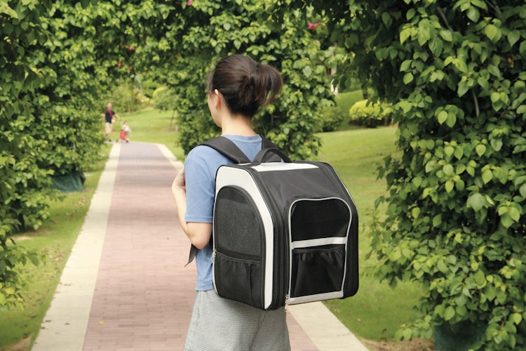 NOBBY Rucksack "CASTLE" cream 38 x 32 x 45 cm