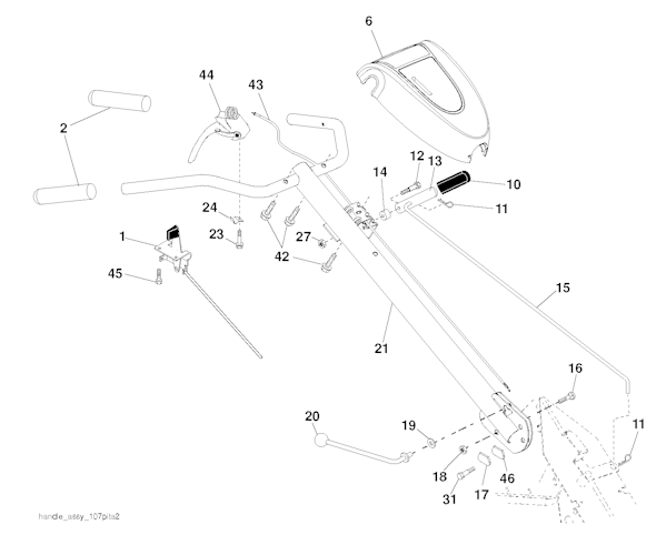 Husqvarna Motorhacken 960910017 TR 530