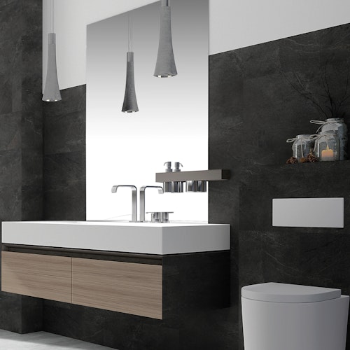 Revét Vinyl Wandfliese Slate Matt 60 x 30 cm