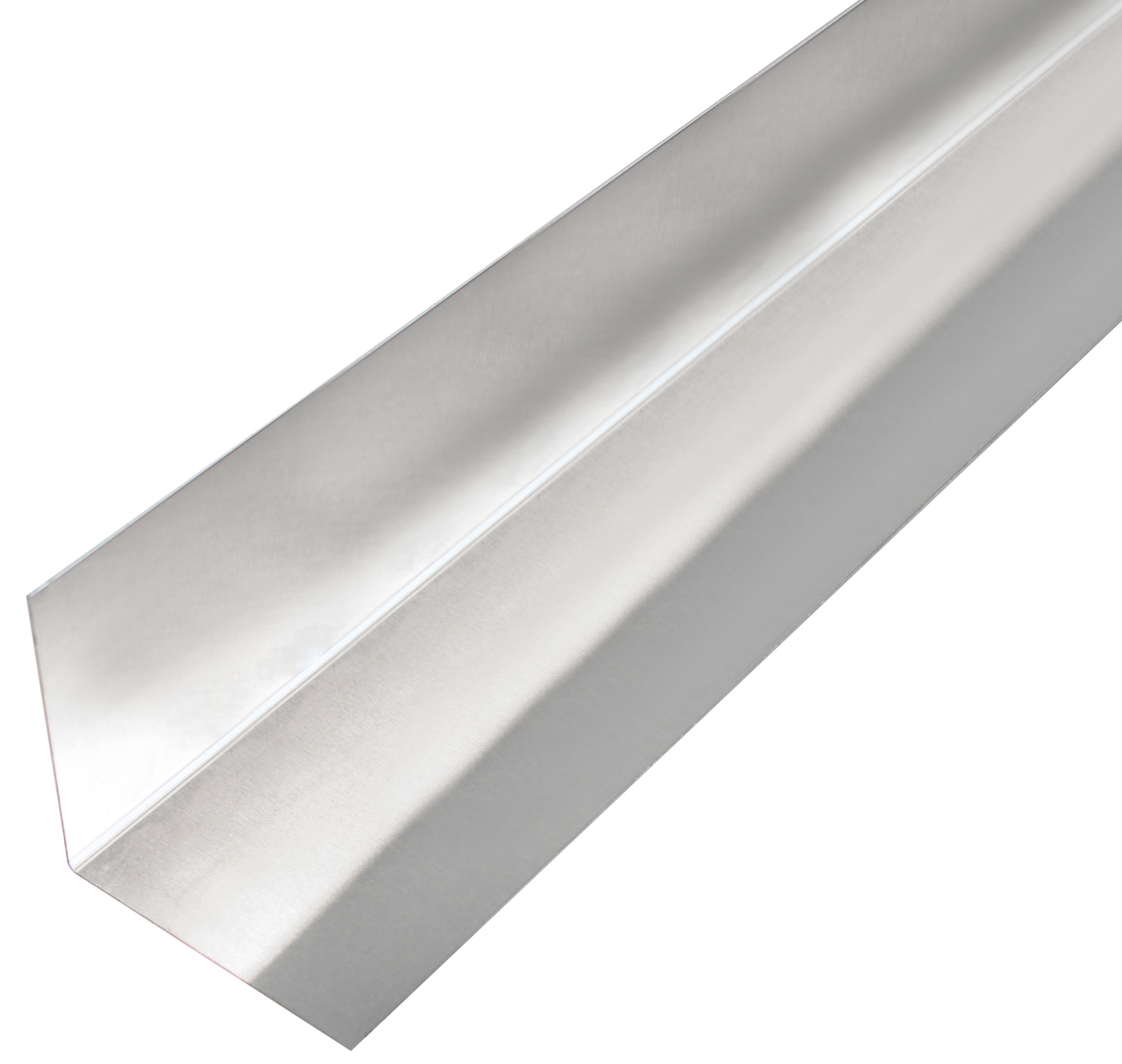 Alberts® Glattblech, gekantet, L-Form, Alu, versch. Größen-1 m-135 x 30 mm