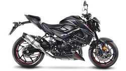 LeoVince SLIP-ON Edelstahl SBK LV ONE EVO für SUZUKI GSX-S 750/Z ABS A2