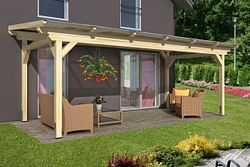Skan Holz freistehende Terrassenüberdachung Sanremo 648x400cm