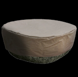 Gardenforma Ersatz-Wetterschutzhaube für Gasbrenner, aus Kanevas Textil, passend für Feuerstelle: VesuvZubehörbild