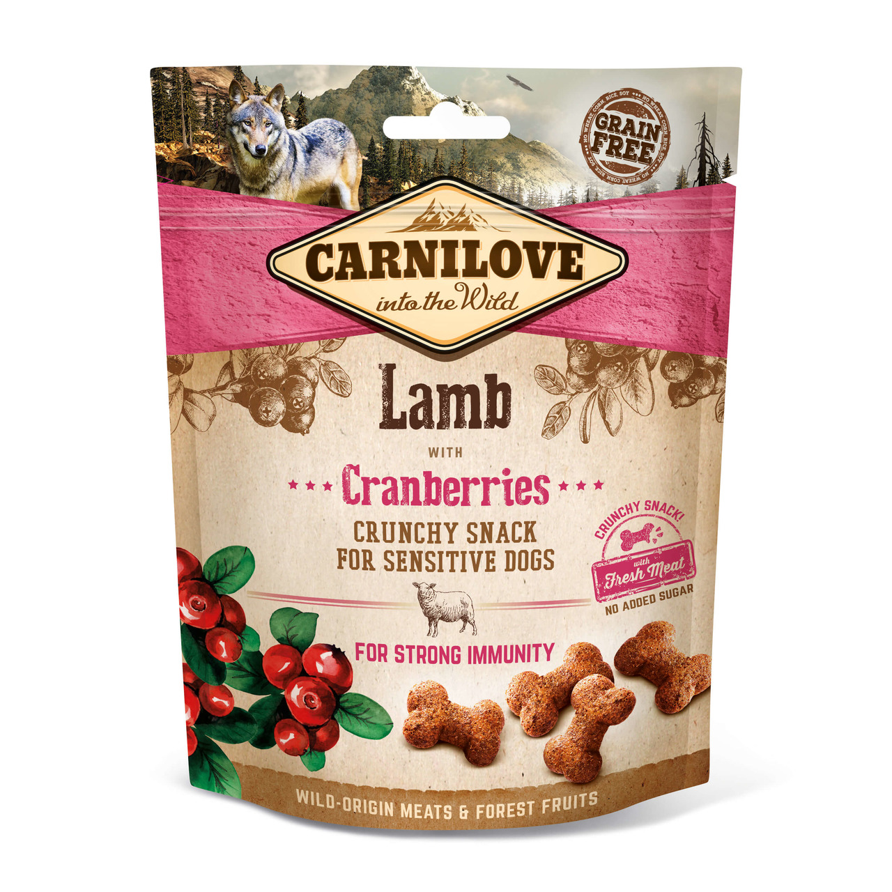 CARNILOVE Crunchy Snack 200 Gramm Hundesnacks