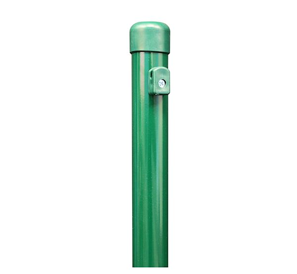 Alberts® Zaunpf.,sendzimirver.grün Kst.b.,L2000mm,Pfostenst.⌀34mm,Geflechth.1500mm 615260