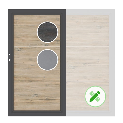 TraumGarten SYSTEM BOARD KERAMIK XL Einzeltor auf Maß bis 180 x 180 cm