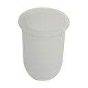 Vorschaubild Bravat Tropfschale für WC-Bürstengarnitur Varuna und Quaruna, mineralweiß