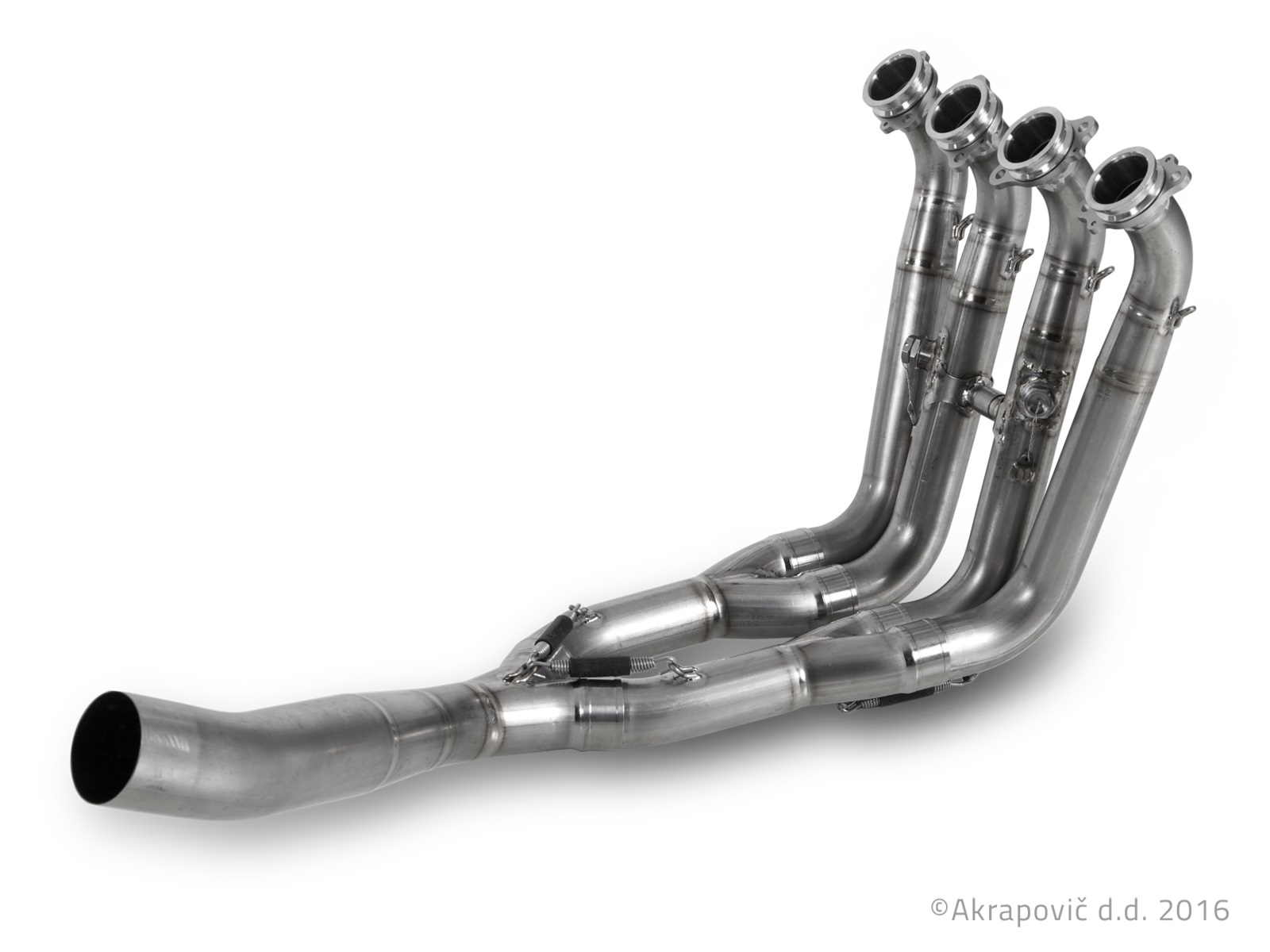 Akrapovič Optional Header (Titanium) MSX 125/Grom 2013-15 [E-H125E1]
