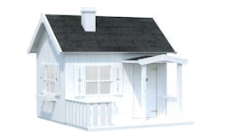 Palmako Kinderspielhaus Otto 3,6 m² inkl. weißer Grundierung