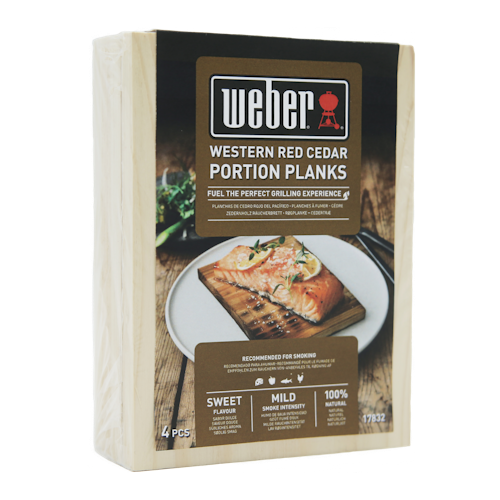 Weber Räucherbretter - Zedernholz, Serviergröße (17832)
