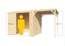 Bertilo Gerätehaus Box 2 Plus - 18 mm