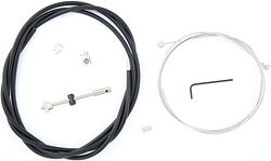 Slurf Bremszug Trommelbremse Ø 1,5 mm schwarz außen SUP SK99, Niro Innenzug, mit Teflonaußen