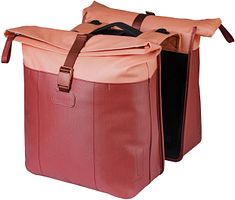 Basil Vive Doppeltasche rot/pink