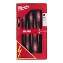 Vorschaubild Milwaukee Slim-Schraubendreher VDE Set 5-tlg. 4932471452
