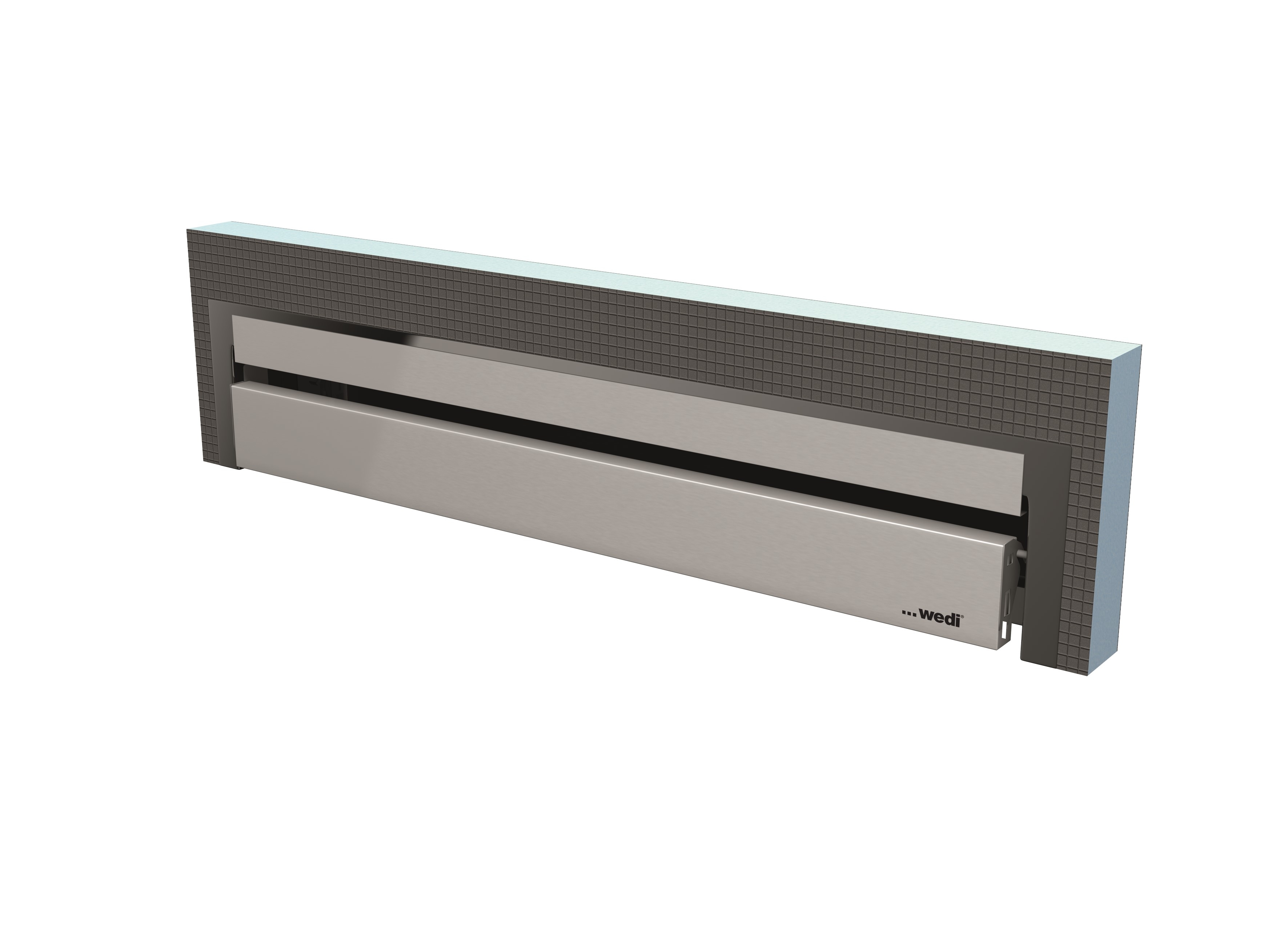 WEDI Fundo Riolito Discreto, Wandablauf, versch. Größen-900x180x76 mm-800 mm