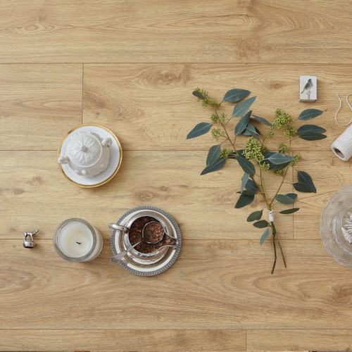 HANDMUSTER MEISTER Laminatboden MeisterDesign. laminate LD 150 Eiche Chiemsee hell 6376