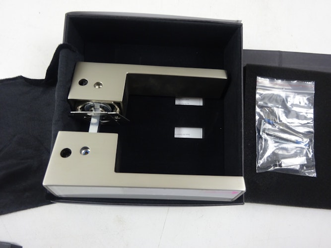 GRIFFWERK Griffpaar FRAME mit Einleger Inlay Glas weiß  B-Ware