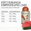 Vorschaubild Dog's Love Bio 800g Dose Hundenassfutter