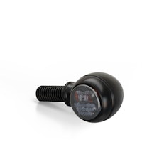 HIGHSIDER smart Circula-S LED Blinker Gehäuse Schwarz / Linse Rauchgrau (Paar), Vorn & Hinten